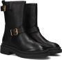 LINA LOCCHI Biker Boots Dames L1316 Maat: 39 Materiaal: Leer Kleur: Zwart - Thumbnail 1
