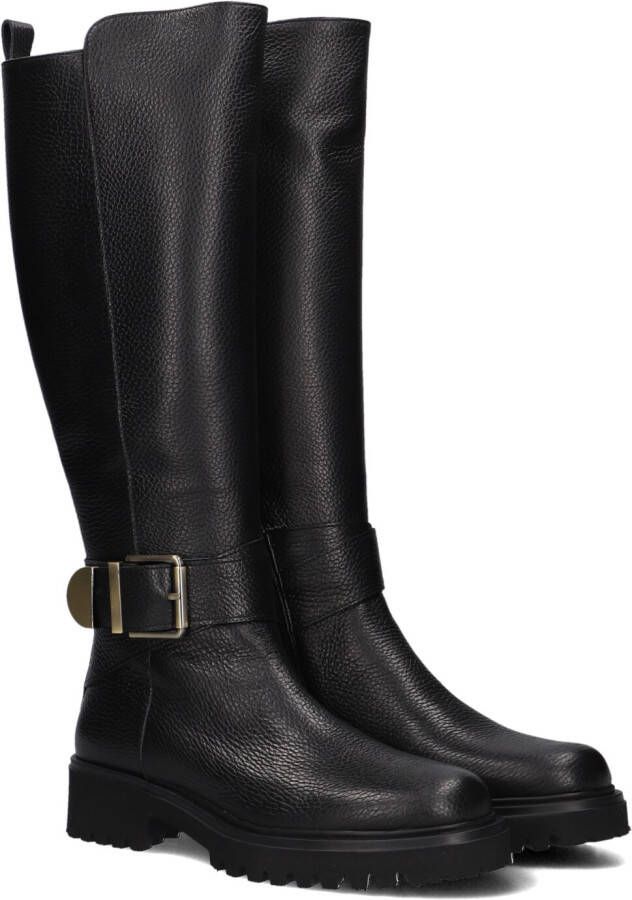 LINA LOCCHI Enkellaarsjes Dames V66 Maat: 39 Materiaal: Leer Kleur: Zwart