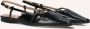 LINA LOCCHI Slingbacks Dames 010-22 Maat: 40 Materiaal: Lakleer Kleur: Zwart - Thumbnail 1