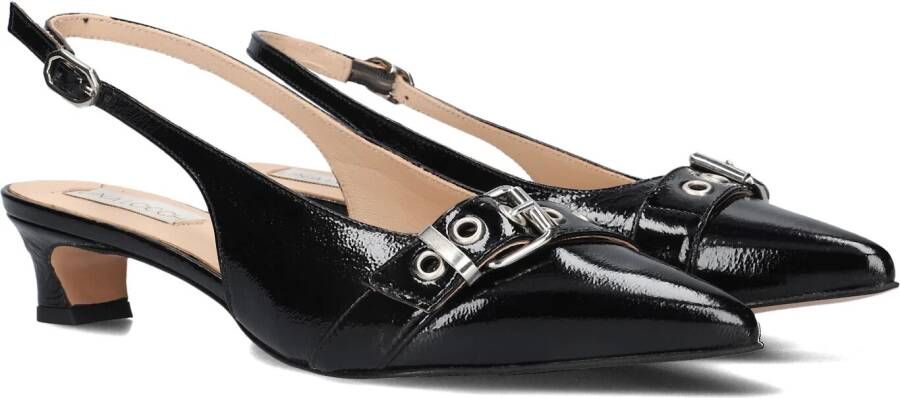 LINA LOCCHI Slingbacks Dames Au 23 Maat: 37 Materiaal: Lakleer Kleur: Zwart