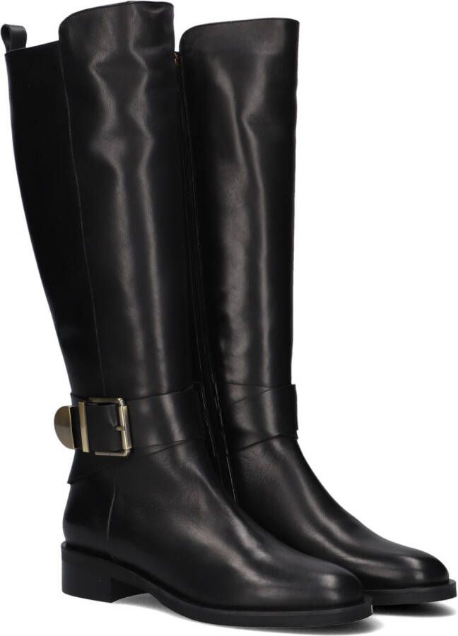 LINA LOCCHI Hoge Laarzen Dames 2236 Maat: 39 Materiaal: Leer Kleur: Zwart