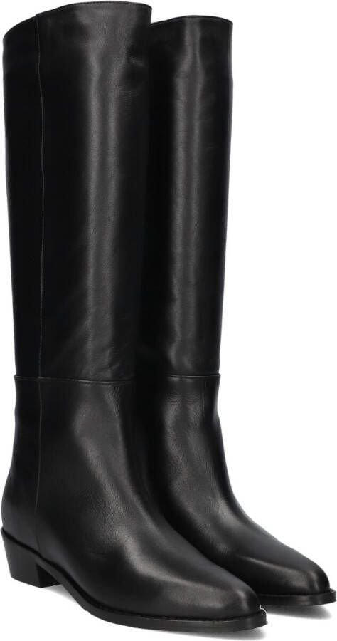 LINA LOCCHI Hoge Laarzen Dames 394492 Maat: 36 Materiaal: Leer Kleur: Zwart