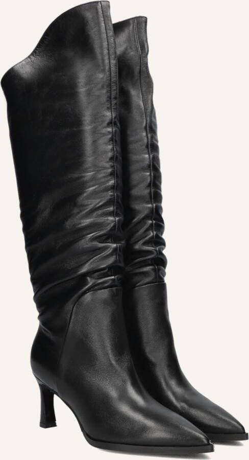 LINA LOCCHI Hoge Laarzen Dames Av 135 Maat: 41 Materiaal: Leer Kleur: Zwart