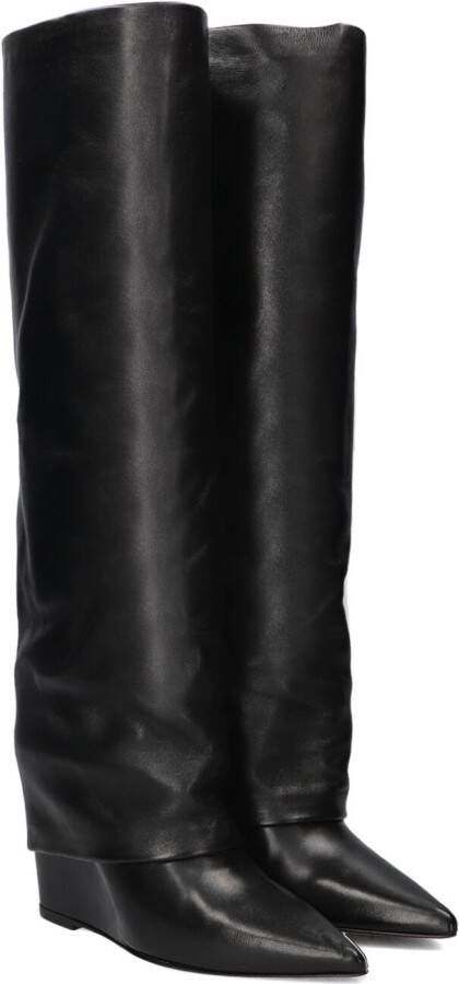 LINA LOCCHI Laarzen Dames Se001 Maat: 39 Materiaal: Leer Kleur: Zwart