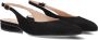 LINA LOCCHI Slingbacks Dames 010-72 Maat: 39 Materiaal: Suède Kleur: Zwart - Thumbnail 1