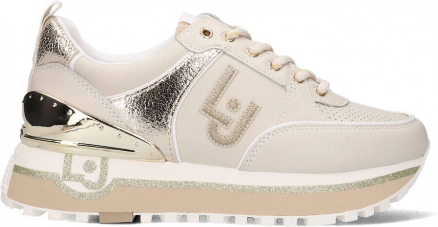 Liu Jo Beige Lage Sneakers Maxi Wonder 20