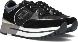 Liu Jo Maxi Wonder 20 suède sneakers blauw multi