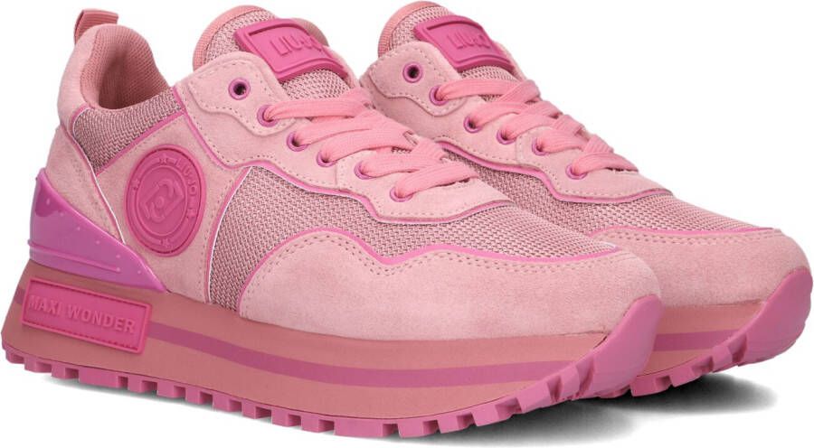 Liu Jo Roze Lage Sneakers Maxi Wonder 52