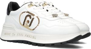 Liu Jo Witte Sneakers Geweldig 20 Spreading Tumbled SP Wit Dames