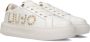 Liu Jo Kylie 10 Lage Dames Sneaker Leer White Light Gold - Thumbnail 1