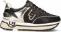 Liu Jo Maxi Wonder 20 Lage sneakers Leren Sneaker Dames Zwart - Thumbnail 1