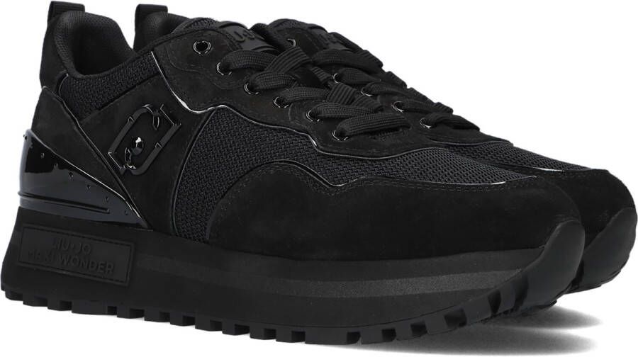 Liu Jo Zwarte Lage Sneakers Maxi Wonder 52