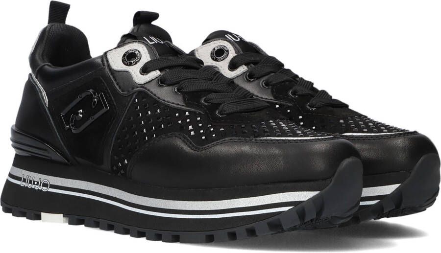 Liu Jo Zwarte Lage Sneakers Maxu Wonder 01