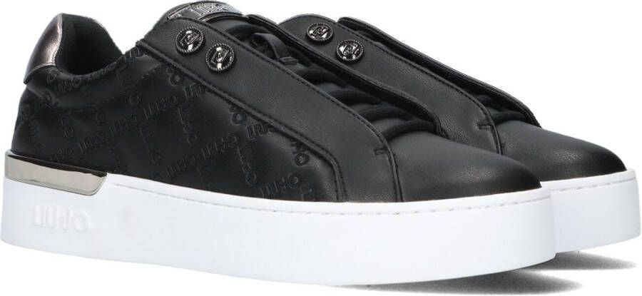 Liu Jo Silvia 37 Lage sneakers Leren Sneaker Dames Zwart