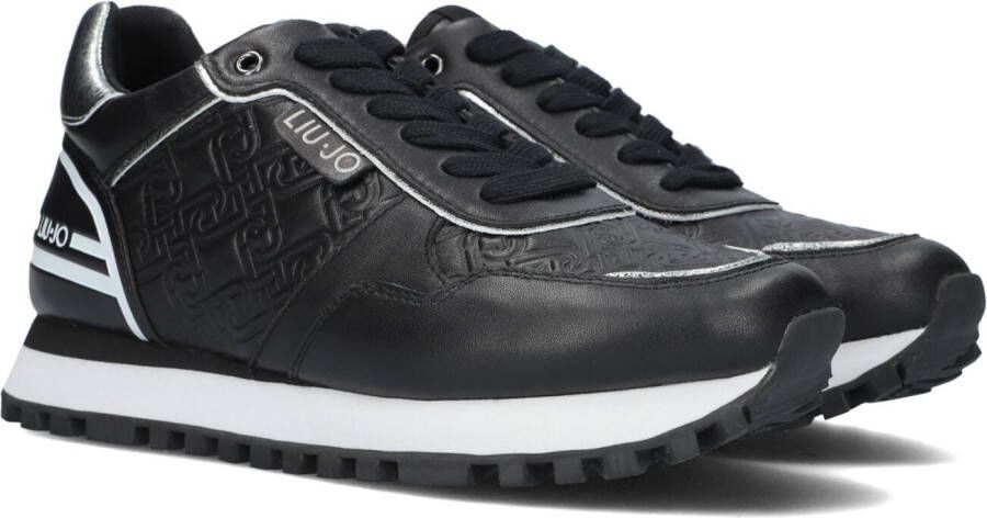 Liu Jo Zwarte Lage Sneakers Wonder 24