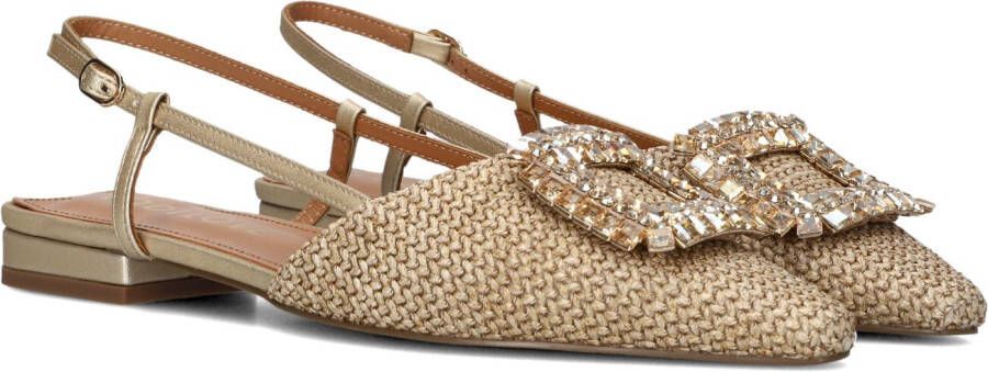 LODI Slingbacks Dames Bo5504 Maat: 40 Materiaal: Raffia Kleur: Beige