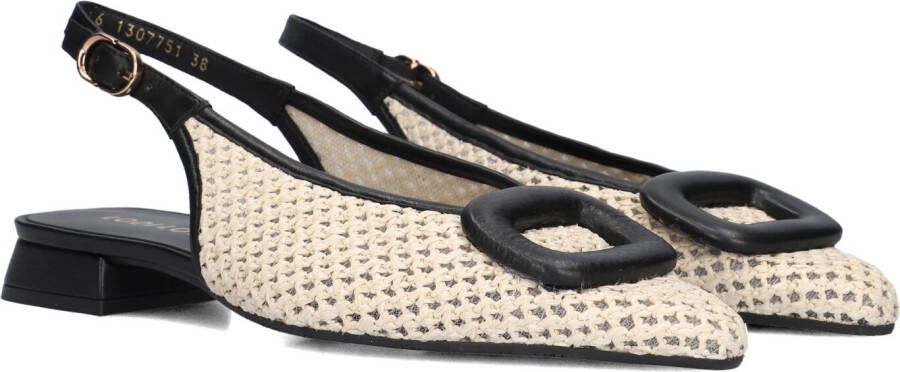 LODI Slingbacks Dames Bro5260 Maat: 36 Materiaal: Raffia Kleur: Beige