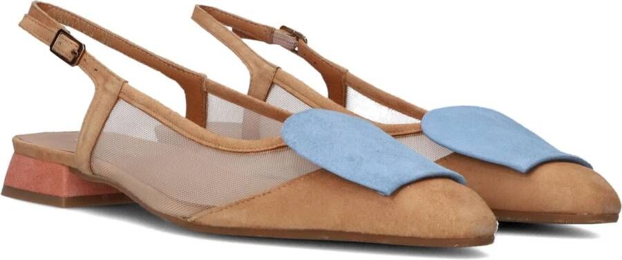 LODI Slingbacks Dames Bro5264 Maat: 40 Materiaal: Suède Kleur: Bruin