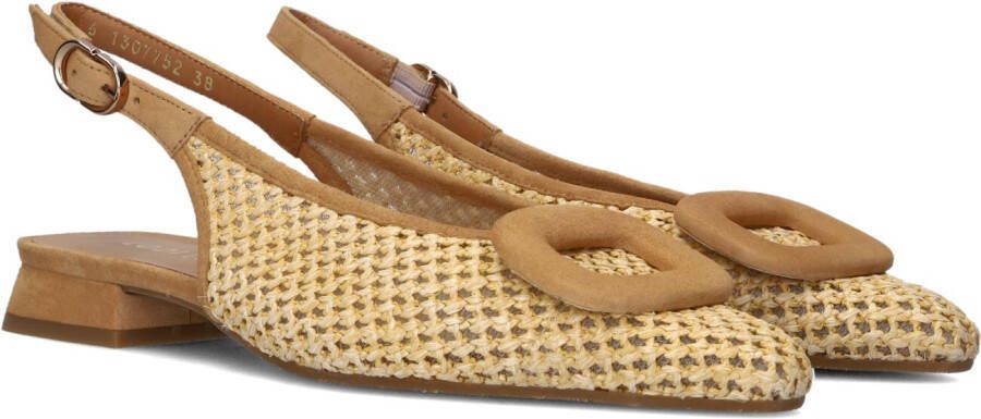 LODI Slingbacks Dames Bro5260 Maat: 35 Materiaal: Raffia Kleur: Camel