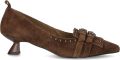 LODI Pumps Dames A-canari Suède Bruin - Bruin