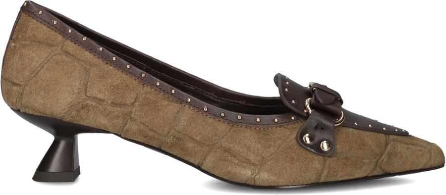 LODI Pumps Dames A-casion Suède Bruin