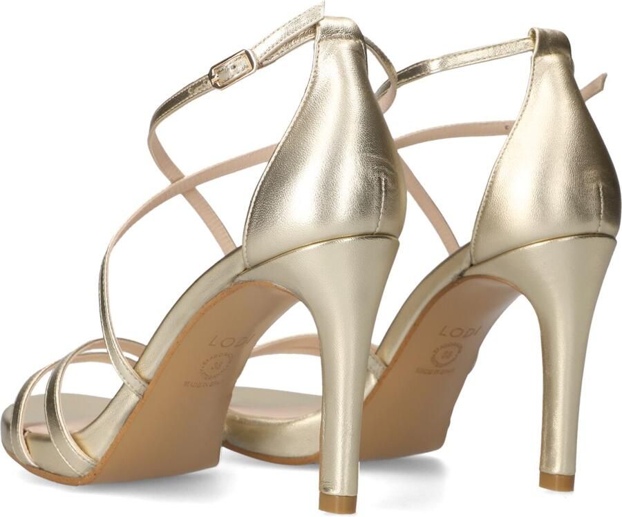 LODI Hakken Dames Inriko-x Maat: 36 Materiaal: Leer Kleur: Goudkleurig - Foto 3