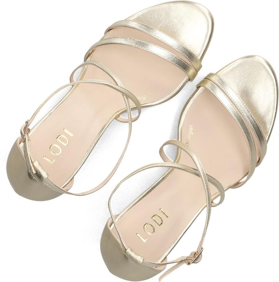 LODI Hakken Dames Inriko-x Maat: 36 Materiaal: Leer Kleur: Goudkleurig - Foto 2