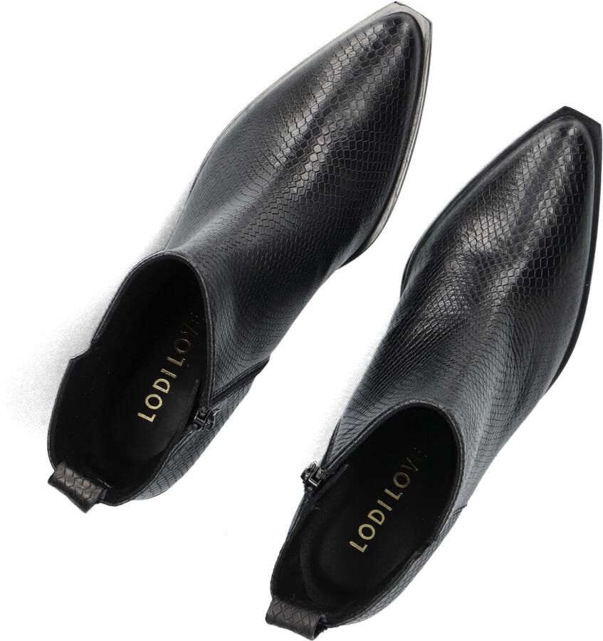 LODI Enkellaarsjes Dames Koo5013 Maat: 37 Materiaal: Leer Kleur: Zwart