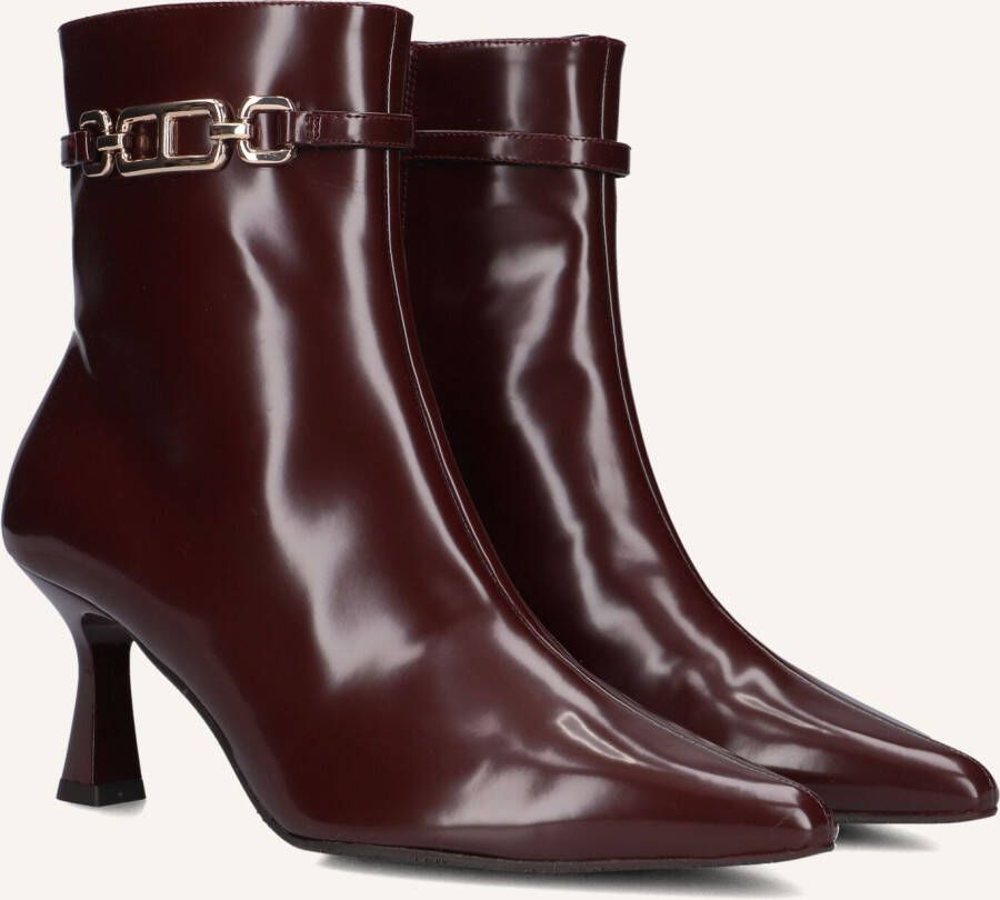 LODI Enkellaarsjes Dames Gominola Maat: 39 Materiaal: Lakleer Kleur: Rood