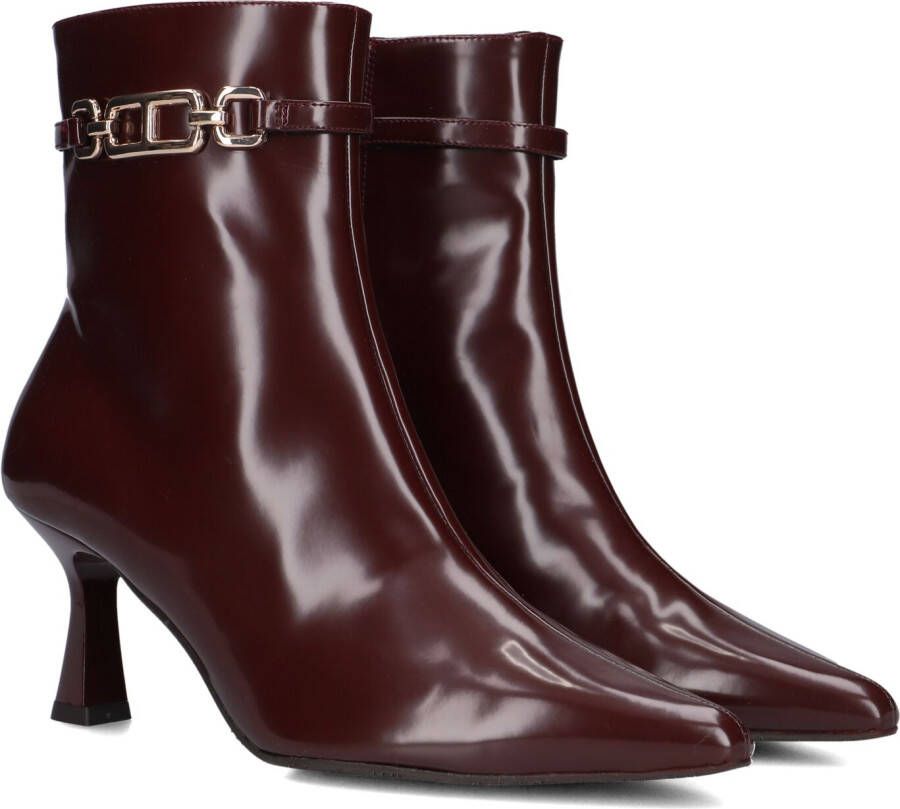 LODI Enkellaarsjes Dames Gominola Maat: 39 Materiaal: Lakleer Kleur: Rood