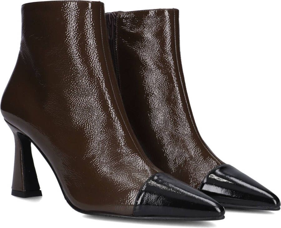 Lodi Racon Enkellaarsjes Enkelboots met rits Dames Bordeaux