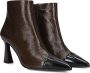 Lodi Racon Enkellaarsjes Enkelboots met rits Dames Bordeaux - Thumbnail 1