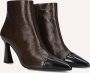 Lodi Racon Enkellaarsjes Enkelboots met rits Dames Bordeaux - Thumbnail 1
