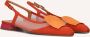 LODI Slingbacks Dames Bro5264 Maat: 37 Materiaal: Nubuck Kleur: Rood - Thumbnail 1