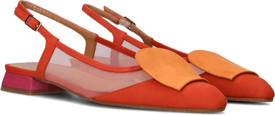 LODI Slingbacks Dames Bro5264 Maat: 38 Materiaal: Nubuck Kleur: Rood