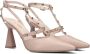 Lodi Dames Nude Jurk Sandalen Pink Dames - Thumbnail 1