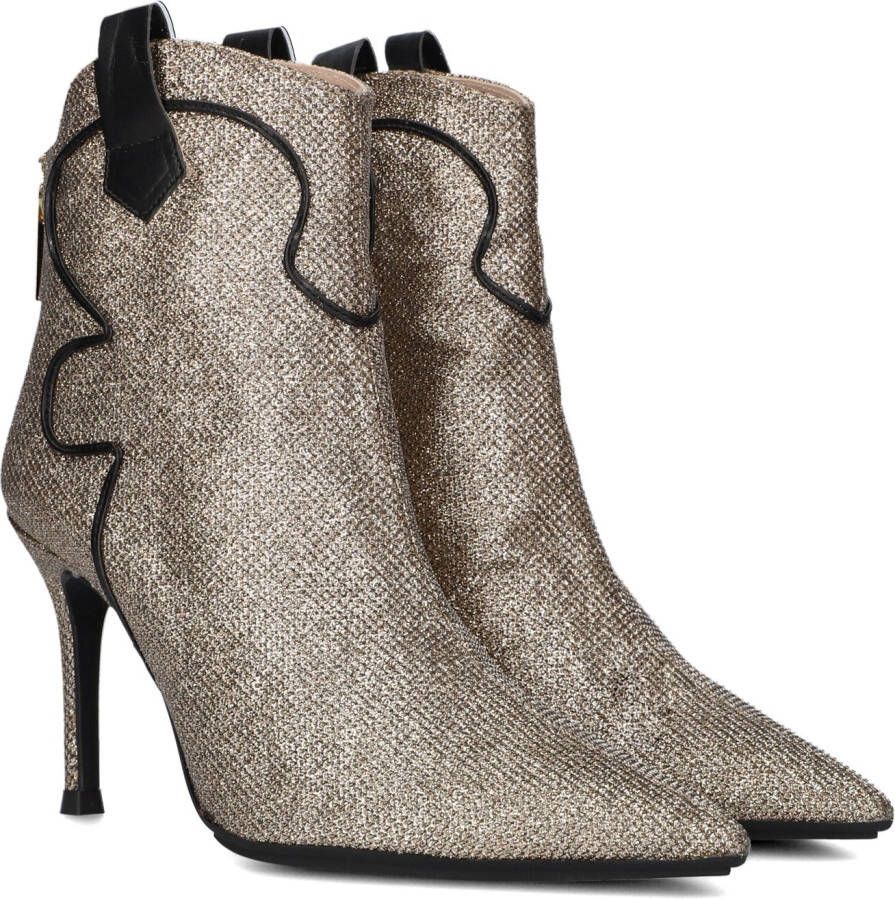 LODI Enkellaarsjes Dames Secho Maat: 38 Materiaal: Textiel Kleur: Zilver
