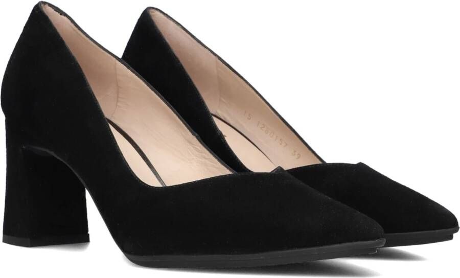 Lodi Pumps Stiletto Dames Damesschoenen Suède hoogte 7 cm Mili sue Zwart