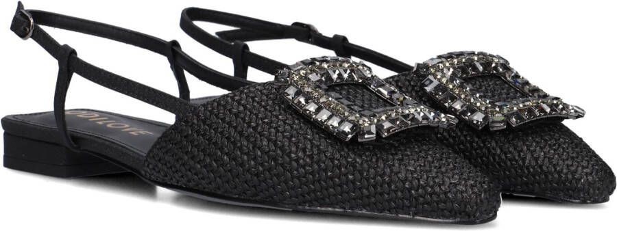 LODI Slingbacks Dames Bo5504 Maat: 38 Materiaal: Textiel Kleur: Zwart