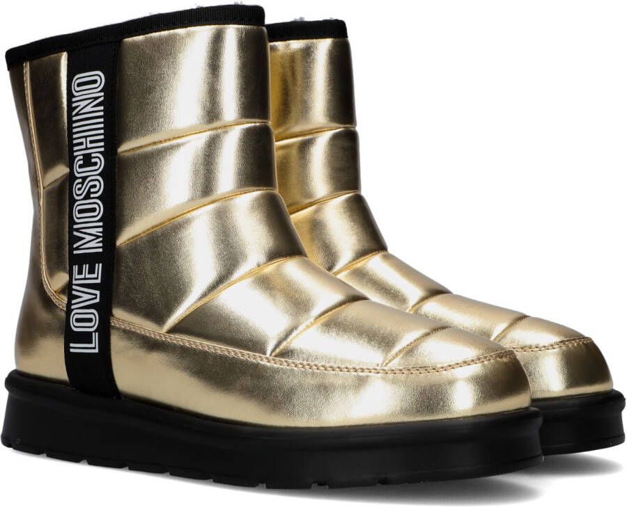 Love Moschino Gouden Enkelboots Ja24103