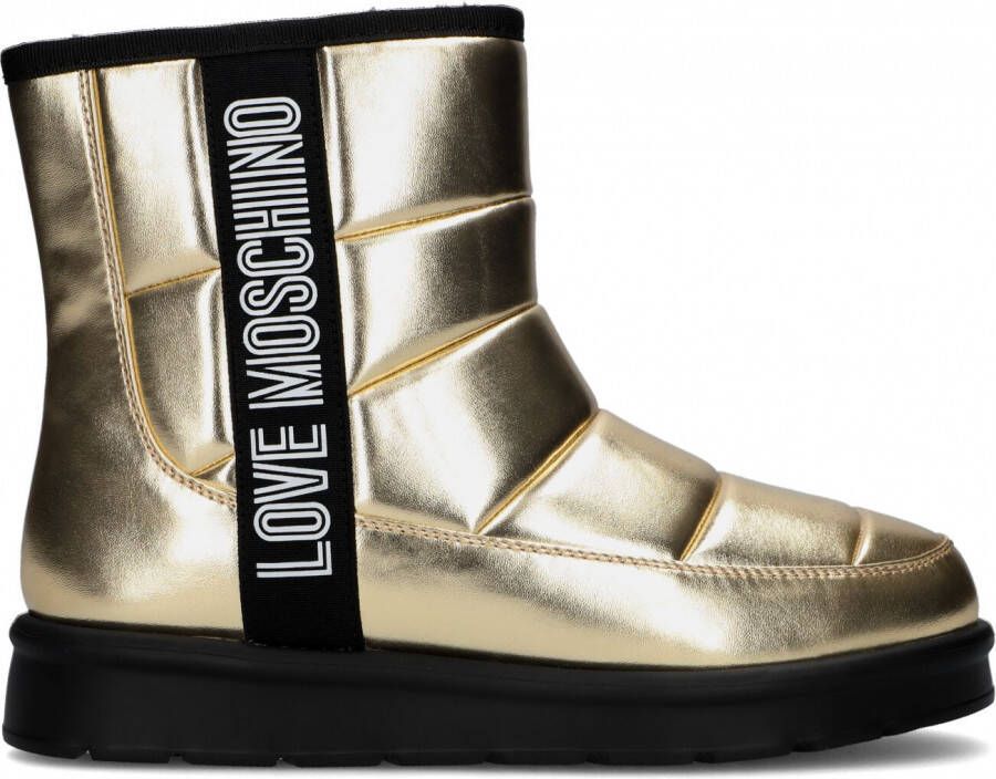 Love Moschino Gouden Enkelboots Ja24103