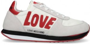 Love Moschino Lente Zomer Dames Sneakers Wit Dames