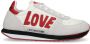 Love Moschino Lente Zomer Dames Sneakers White Dames - Thumbnail 1