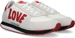 Love Moschino Lente Zomer Dames Sneakers Wit Dames