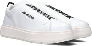 Love Moschino Ja15824g0g Lage sneakers Leren Sneaker Dames Wit