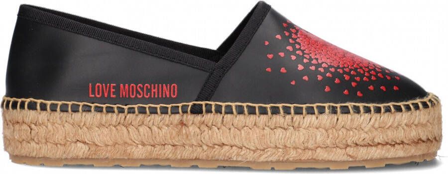 Love Moschino Zwarte Ja100 Espadrilles