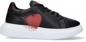 Love Moschino Ja15154 Lage sneakers Leren Sneaker Dames Zwart