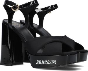 Love Moschino Hoge hiel sandalen Zwart Dames