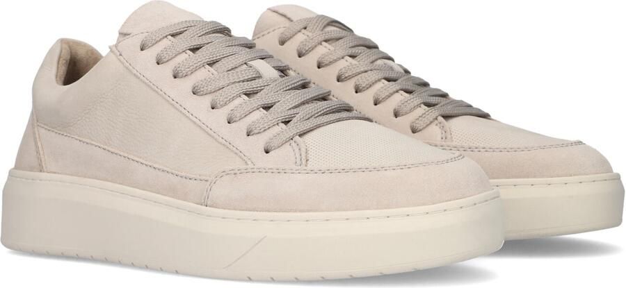 Mace Enzo-23 Sneakers Heren Leren Sneaker Grijs