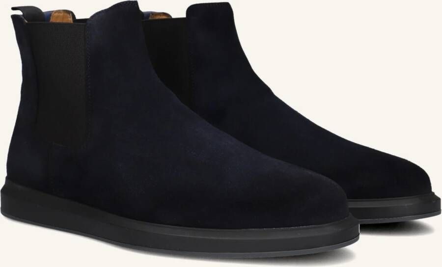 MAGNANNI Chelsea Boots Heren 25858 Maat: 45 Materiaal: Suède Kleur: Blauw